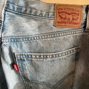 Levi's Light Blue Straight Leg Jeans